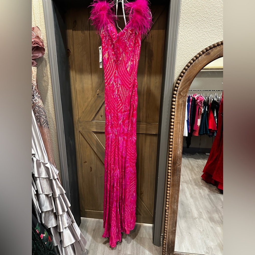 NEW Fuchsia Jovani Prom Dress Size 4